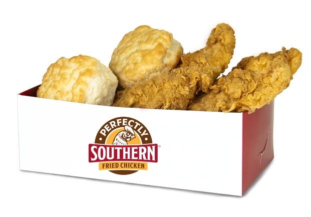 Perfectly Southern Fried Chicken box