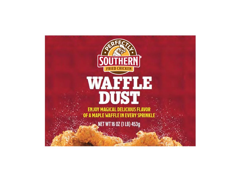 Perfectly Southern waffle dust